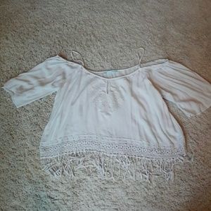 Off The Shoulder BoHo Shirt